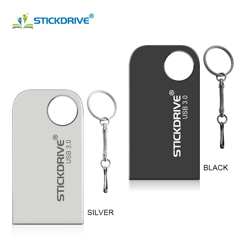 Super mini usb flash drive 3.0 32GB 16GB memory disk high speed portable 64GB usb stick pendrive 128GB 256gb key ring gift