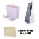 1PC Practical Remote Control Support/Smart TV Control Door for Home Wall