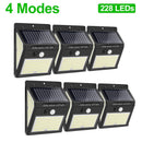 Goodland 228 144 LED Solar Light Outdoor Solar Lamp With Motion Sensor Solar Powered Sunlight Spotlights For Garden Decoration