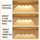 White/Black LED Cabinet Light USB Rechargeable Motion Sensor LED Light for Kitchen Wardrobe Cabinet Lighting 20CM/30CM/40CM/50CM