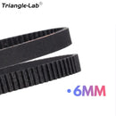 C Trianglelab Heat-resistant 135℃(273℉)  belt synchronous belt Timing belt Width 9MM/6MM for 3D Printer