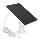 10W Solar Panel for Arlo Pro 4/ Pro 3/Ultra/Ultra 2/Pro 3 Floodlight Camera Solar Battery Charger with Bracket 9.8ft Power Cable