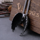 The Arcwing | Handcrafted Stainless Steel Angel Wings Pendant Necklace for Men & Women