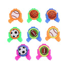 20Pcs Mini Football Basketball Launcher Shooting Game Outdoor Toys for Kids Birthday Party Favors Pinata Fillers School Rewards