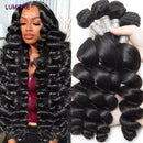 The Deep Current | Raw Virgin Loose Deep Wave Human Hair Bundles