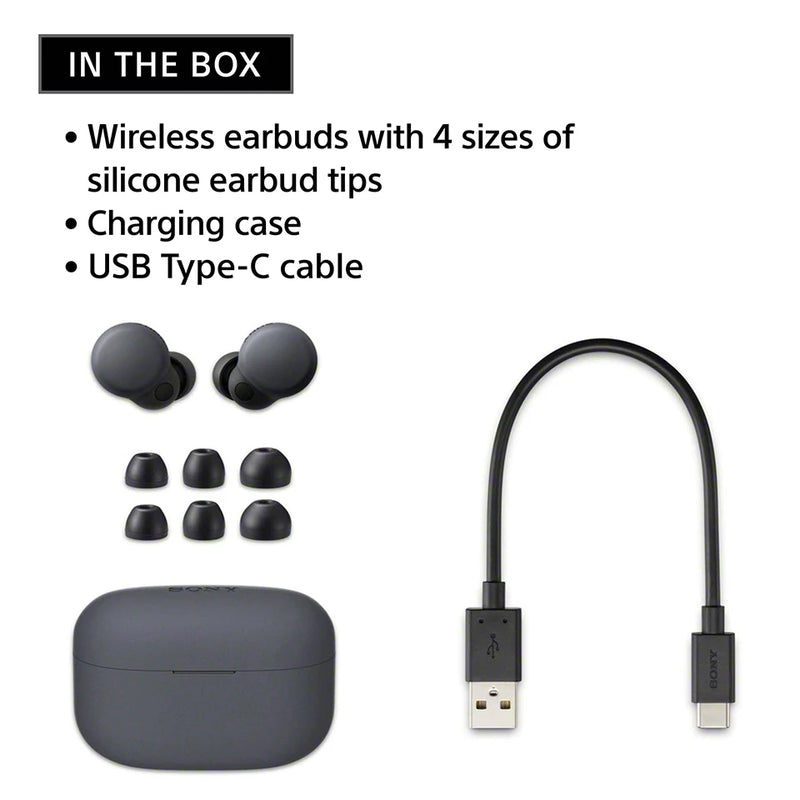 Sony LinkBuds S Wireless Noise Canceling Earbud Headphones/Speak to Chat WF-LS900N earphone, High Resolution Audio WF LS900