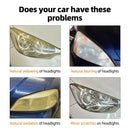 Car Headlight Polishing Agent Scratch Remover Repair Headlight Renewal Polish Liquid Headlight Restoration Kit Auto Accessories