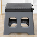 Portable Camping Toilet with Lid Portable Folding Toilet Multifunctional Foldable Outdoor Camp Toilet for Adults