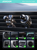 Car Air Vent Clip Joint Ball Cell Phone Holder for Car & Wireless Car Charger Clip For Bike Phone Holder Mount Curved Rod