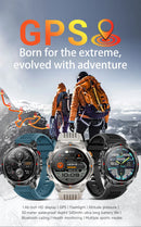 The Trail Sentinel | 2026 Outdoor Smart Watch — HD AMOLED, 10ATM Waterproof, 100+ Sports Modes