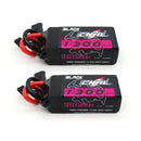 2 Stück CNHL 3S 11,1V Lipo-Akku 1100mAh 1300mAh 1500mAh 100C mit XT60 T-Stecker für FPV Flugzeug Hubschrauber Drohne Quadrocopter Hobby