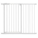 SucceBuy Baby Gate 28/30/36 Inches High Dog Gate Easy Step Walk Thru Child Pet Security Pressure Mount Kit Wall Cups Doorways
