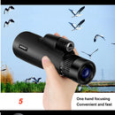 Borwolf 12-36X50 Binoculars BAK4 Prism Optical Lens High Power Hunting Birdwatching Monocular Light Night Vision Telescope