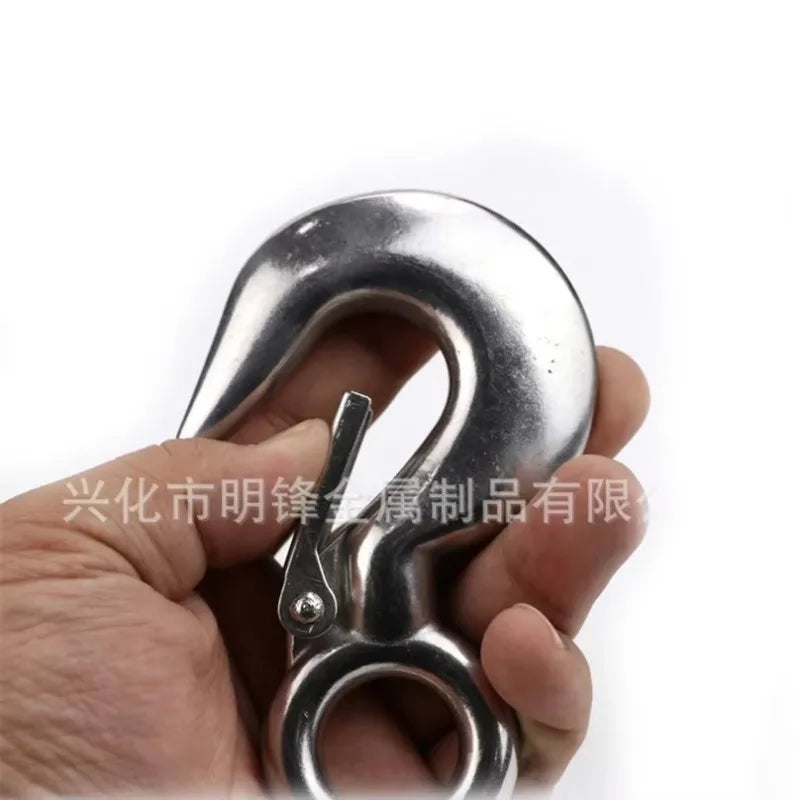 304 316 Stainless Steel  Lifting Cargo Hook Directional Universal Grab Anti Heavy High Quality American Style Stripping Hook