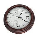 Wall Clock 12 Inch 12 Inch Wall Clock Outdoor Indoor Round Office Home School Clock Battery Operated Decorative Clocks With