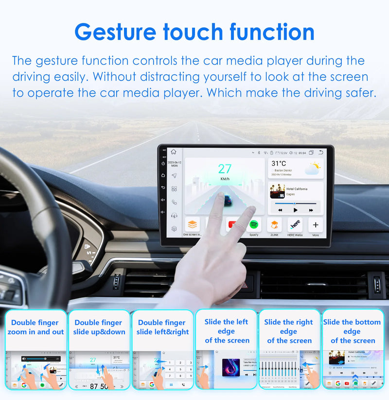 8G 128G 2Din Android 14 Car Radio Multimedia Player for Opel Mokka 2012 2013 2014 2015 2016 Autoradio GPS Navi Wifi Audio Stereo