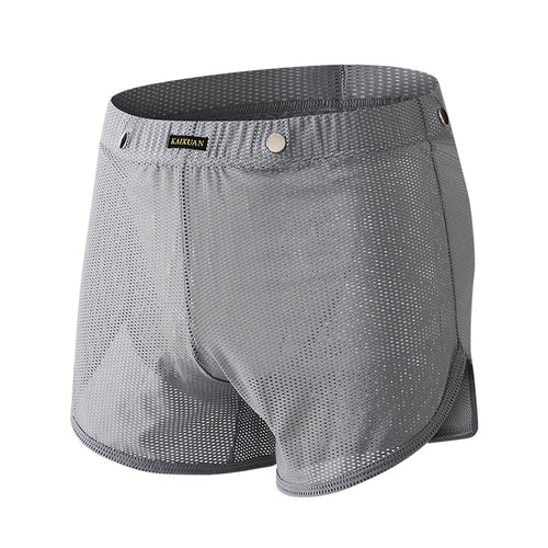 Herren Unterwäsche Mesh Lose Arrow Pants Atmungsaktive Athletic Shorts Herrenhosen Strumpfhosen Boxershorts