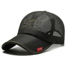 Summer Hats For Men And Women Mesh Baseball Caps Fashion Embroidered Visor Hat Outdoor Embroidered Letter Sun Protection Hat