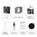 Robot Window cleaner ABIR WD8,Dual Water Spray,Smart Memory,High Vacuum Suction, Laser Sensor, Home Wall Glass Cleaning Robot