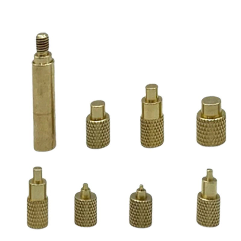TS Heat Insert Nut Iron Tip 3D Implanted Hot Melt Brass Nut Pressure Head Brass kit for TS100 TS101 PTS200 PTS201 Soldering Iron