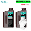 SUNLU 2KG Water Washable / Water Washable ABS Resin Resin 1000G/Bottle 405nm Rapid UV-Curing Photopolymer Resin For LCD 3D Print