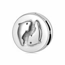 2021 New Arrival Sparkling 925 Sterling Silver Round Clear CZ Clips Beads for Jewelry Making Fit Reflexions Charm Bracelet
