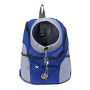 New Dog Pet Backpack Carrier Travel Bag Front Pack Breathable Adjustable with Safety Reflective Strips for Hiking Outdoor Cats
