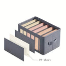 1pc 6/7/9 Grids Clothes Storage Box Shirt Storage Box Compartment Storage Box Closet Organizer Home Storage Organization