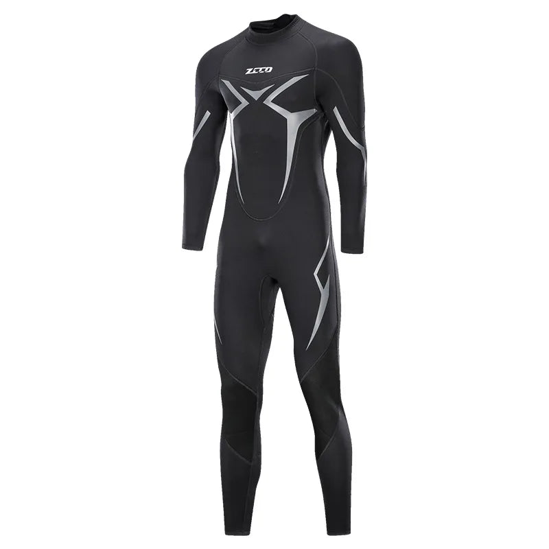 Women Men 3mm Neoprene Wetsuits Full Body Scuba Diving Suit  Snorkeling Surfing Swimming Long Sleeve Keep Warm Water Wetsuits