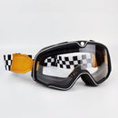 Retro Motorradbrille Skibrille Motocross Sonnenbrille Weitwinkel MTB ATV Brille Cafe Racer Chopper Radsport Rennsport