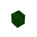 10pcs Compatible MOC Parts 6541 High-Tech Brick 1 x 1 with Hole Building Block Particle DIY Kid Puzzle Brain Toy Birthday Gift