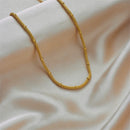 XIYANIKE 316L Stainless Steel Necklaces for Women European American Style Round Pendant Female Necklace Water Proof Lady Jewelry