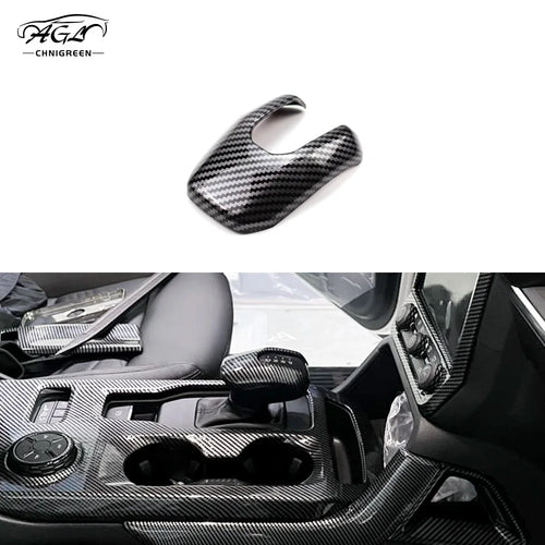 The Cockpit Crown | Carbon-Fiber Gear Shift Knob Cover for Ford Ranger/Everest