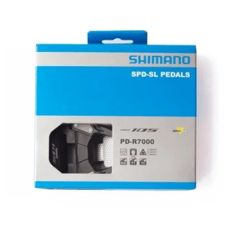 SHIMANO 105 PD R7000/PD-R8000 Road Bike Pedals Carbon Self-Locking Pedals With SH11 Cleats SPD-SL R540 Bike Part Pedals