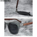 Sonnenbrillen für Herren, Damen, trendig, Retro, Holzmaserung, polarisiert, UV-Schutz, Brille, Radfahren, Outdoor, Straßenfotografie