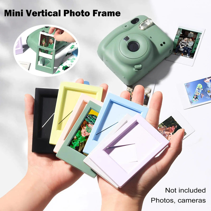 3 Inch Instax Mini Film Photo Frames Colorful Vertical Photo Frame Home Desktop Frame For Mini 12/11/9/8/Link 2/EVO Photo Frame