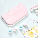 KW-TRIO 26 English Letters Alphabet Craft Hole Punch Handmade Punchers from A to Z for Engraving Supplies Card Making