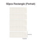 DIY Sublimation Air Fresheners Blanks: 4 Styles Felt Sheets 10/50pcs Packaging Bags and Ropes for Car Interior Decor