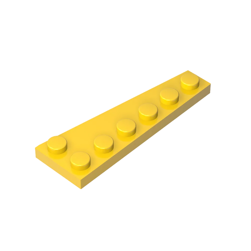 Gobricks 10PCS Bricks Wedge Plate Left Part 6 x 2 Compatible 78443 Freely Creative Building Block DIY Educational Toy Adult Kids