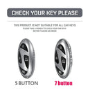 5/7 Buttons Silicone Car Key Case Cover For Hyundai IONIQ 6 Grandeur GN7 Kona Ev 2023 lonic 6 Auto Smart Remote Key Accessories