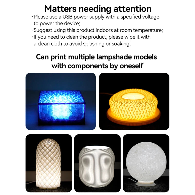 For Bambu Lab Led Lamp Kit 001 Hardware Bambulab Light Kit Led Light Parts Model 3d Printing Parts