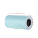 58mm Mini-Drucker Thermofotopapier Etikett Farbsticker selbstklebend für Fotodrucker 58mm weißes Thermopapier für Mini-Drucker