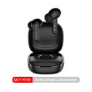 QCY HT05 ANC Wireless Earphone 40dB Noise Cancelling Headphone Bluetooth 5.2 Earbuds 6 Mic ENC HD Call Headset Transparency Mode