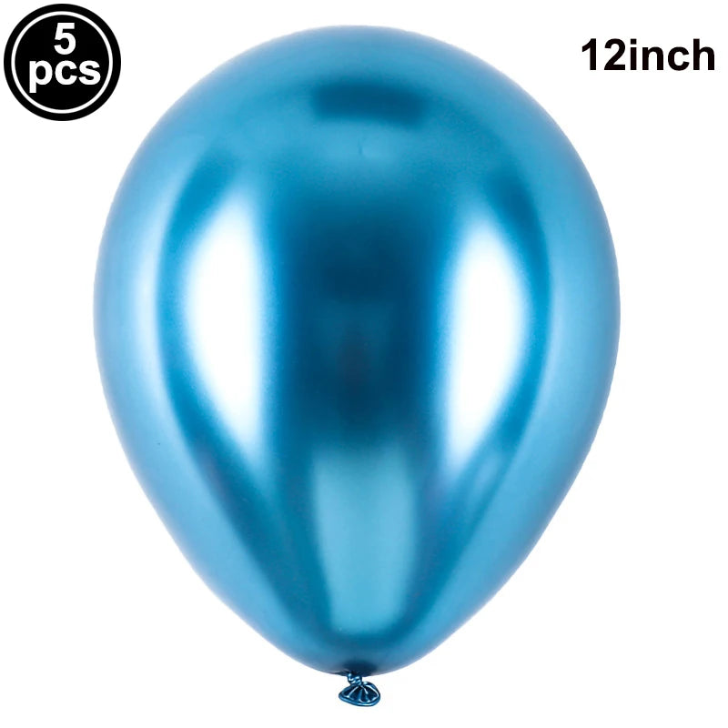 5pcs Cute Sea Animal Balloons Include Crab Seahorse Dolphin Turtle Shape Balloon Under The Sea Party Decors for 1st Birthday