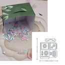 Big Candy Box Metal Cutting Dies Scrapbooking Christmas Gift Box Die Cut Carbon Steel Mold Craft Dies 2024 New Arrivals