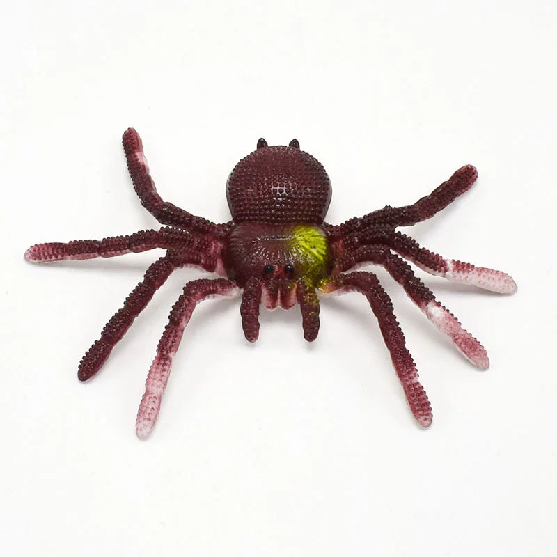 Color Soft Rubber Spider TPR Big Insect Model Halloween