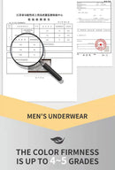 MiiOW 3Pcs Men Boxer Shorts Cotton Men's Panties Graphene Antibacterial Crotch Man Underpants Breathable Summer Men Boxer Briefs