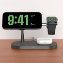 3 in 1 Wireless Charger Stand For iPhone 12 13 14 15 Magsafe Charger Airpods Pro Apple Watch 9 8 7 6 QI Fast Charging Station