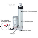 750N DC 12V Linear Actuator Electric Motor Linear Actuator 50mm 100mm 150mm 200mm stroke Linear Actuator For Electric Door Chair