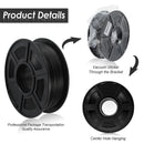 The LayerStack | 10-Roll 1.75mm 3D Printer Filament Collection (PLA / PETG / SILK)